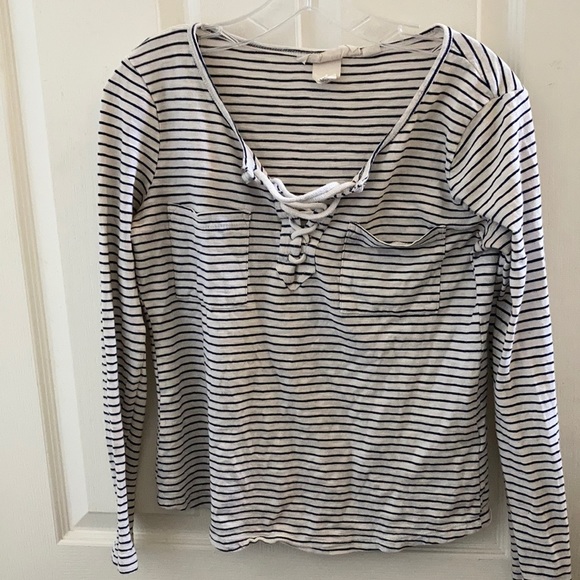 FINAL MARKDOWN Ladies l.o.g.g nautical looking tee small - Picture 1 of 5